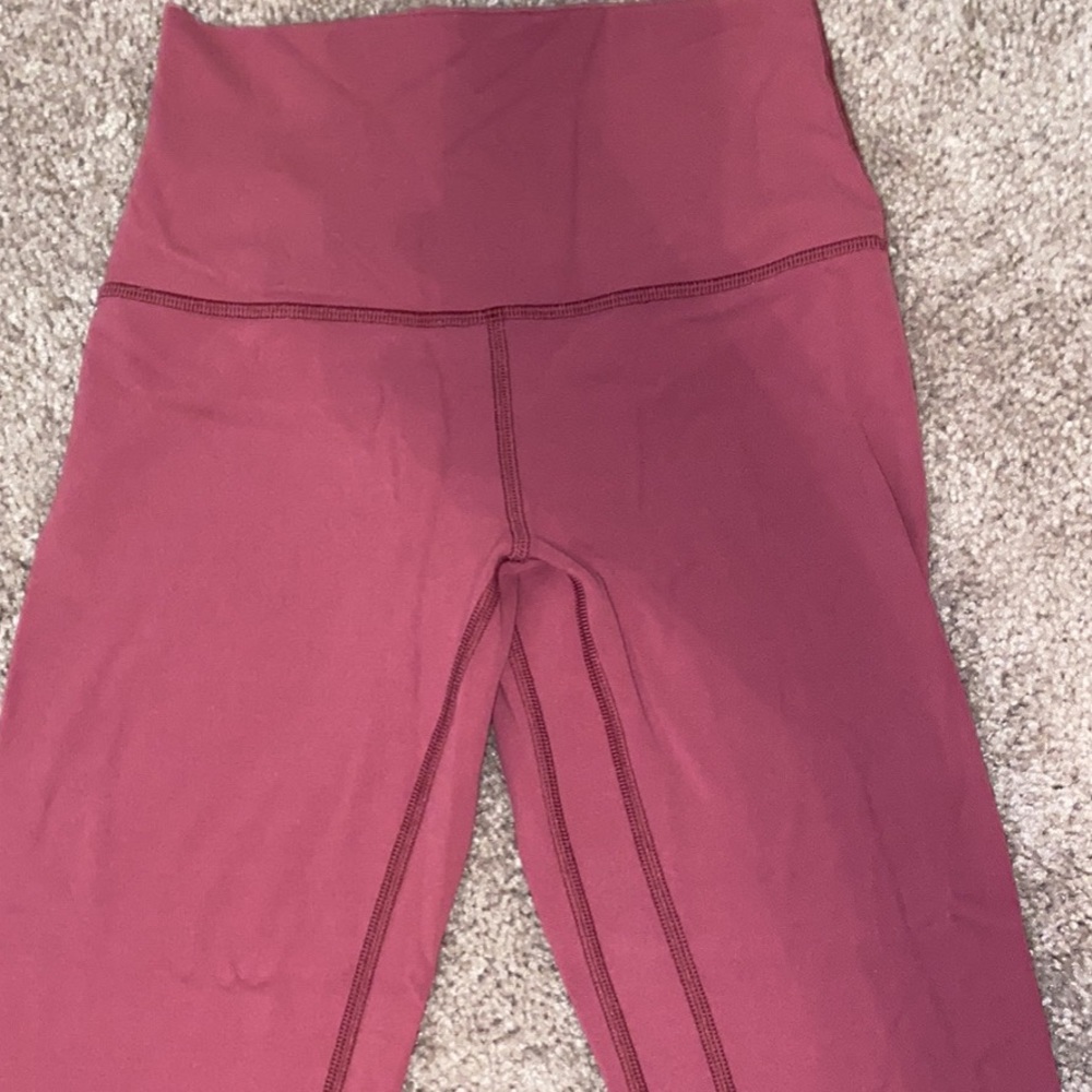 Pink Lululemon Align Leggings